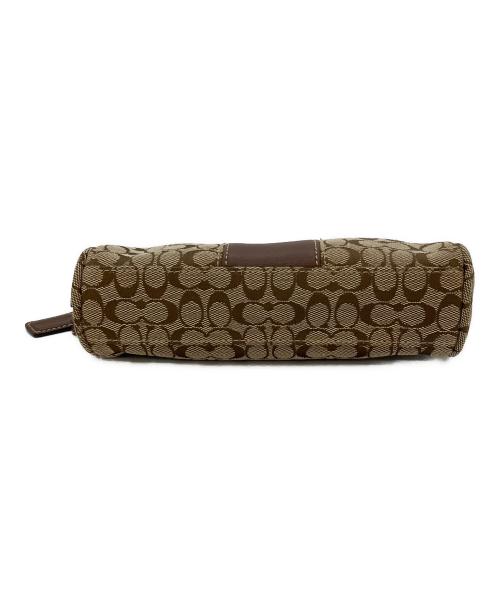 COACH（コーチ）COACH (コーチ) ポーチ ブラウンの古着・服飾アイテム