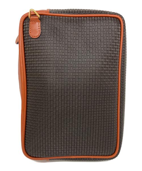 BALLY（バリー）BALLY (バリー) ショルダーバッグ ブラウン×ブラックの古着・服飾アイテム
