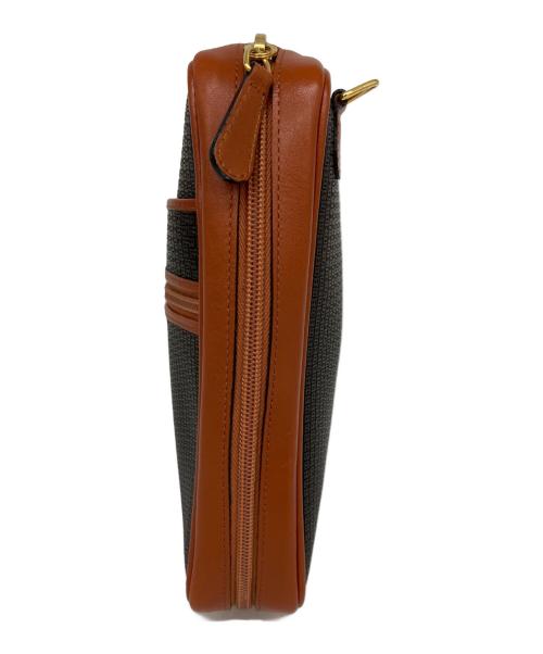 BALLY（バリー）BALLY (バリー) ショルダーバッグ ブラウン×ブラックの古着・服飾アイテム