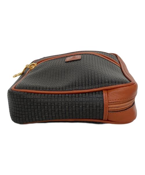 BALLY（バリー）BALLY (バリー) ショルダーバッグ ブラウン×ブラックの古着・服飾アイテム