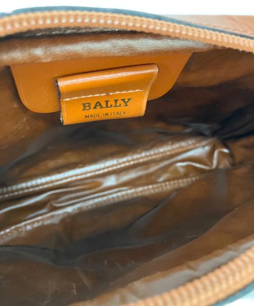 BALLY（バリー）BALLY (バリー) ショルダーバッグ ブラウン×ブラックの古着・服飾アイテム