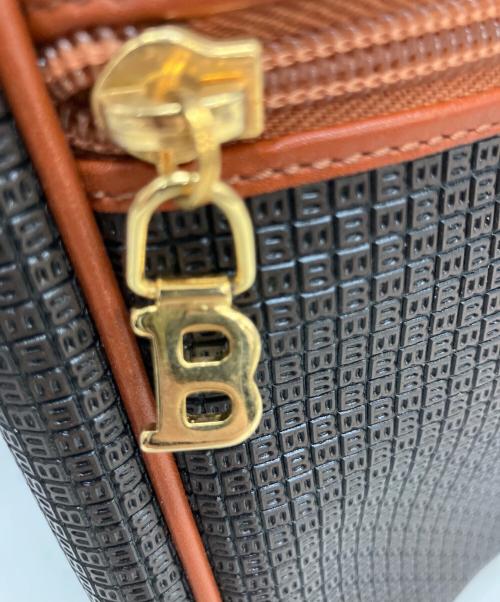 BALLY（バリー）BALLY (バリー) ショルダーバッグ ブラウン×ブラックの古着・服飾アイテム