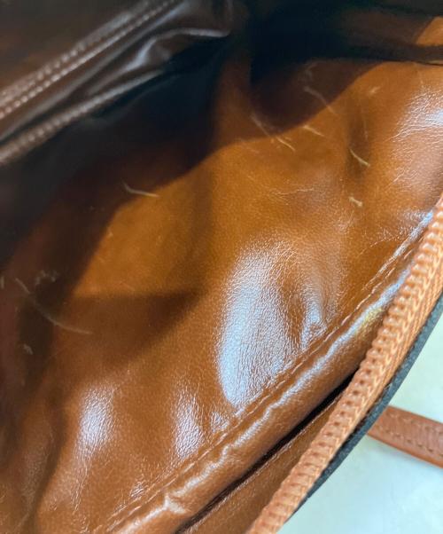 BALLY（バリー）BALLY (バリー) ショルダーバッグ ブラウン×ブラックの古着・服飾アイテム