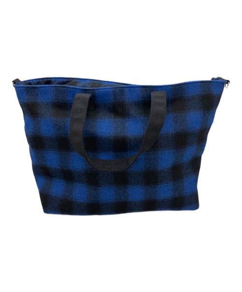 ROY REFLECT OVERJOY（ロイ リフレクトオーバージョイ）ROY REFLECT OVERJOY (ロイ リフレクトオーバージョイ) トートバッグ ブルーの古着・服飾アイテム