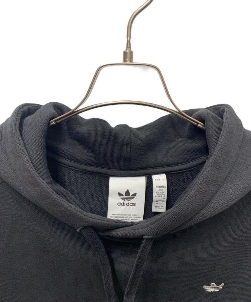 adidas（アディダス）adidas (アディダス) パーカー ブラック サイズ:Ｍの古着・服飾アイテム