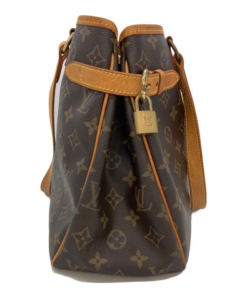 LOUIS VUITTON（ルイ ヴィトン）LOUIS VUITTON (ルイ ヴィトン) ショルダートートバッグ ブラウンの古着・服飾アイテム
