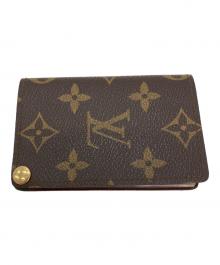 LOUIS VUITTON（ルイ ヴィトン）の古着「カードケース」｜ブラウン