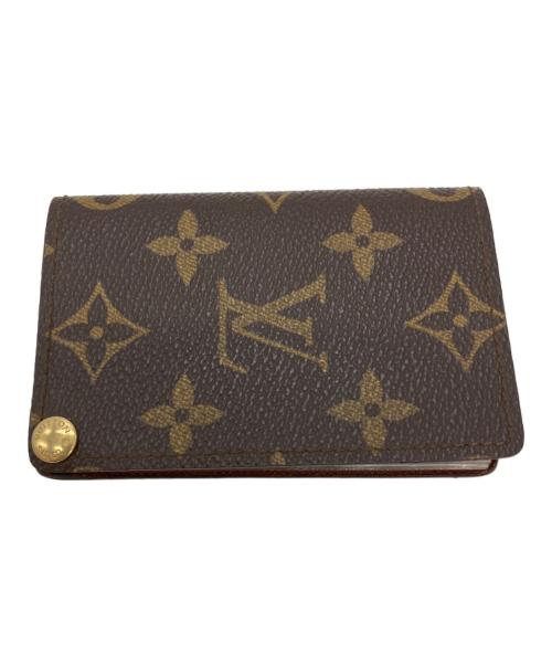 LOUIS VUITTON（ルイ ヴィトン）LOUIS VUITTON (ルイ ヴィトン) カードケース ブラウンの古着・服飾アイテム
