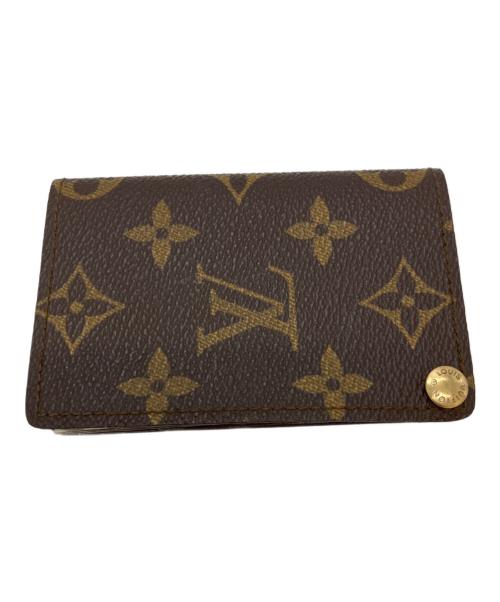 LOUIS VUITTON（ルイ ヴィトン）LOUIS VUITTON (ルイ ヴィトン) カードケース ブラウンの古着・服飾アイテム