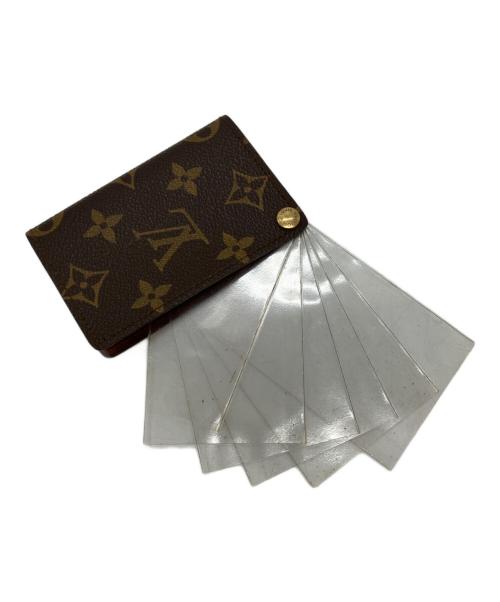 LOUIS VUITTON（ルイ ヴィトン）LOUIS VUITTON (ルイ ヴィトン) カードケース ブラウンの古着・服飾アイテム