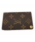 LOUIS VUITTON (ルイ ヴィトン) カードケース ブラウン：9000円