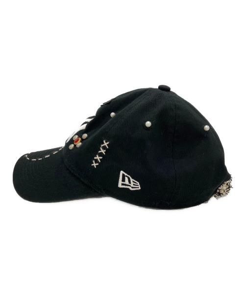 APACHE（アパッシュ）APACHE (アパッシュ) New Era (ニューエラ) APACHE×New Era/WLB LACE CUSTOM DAD CAP ブラックの古着・服飾アイテム