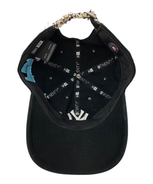 APACHE（アパッシュ）APACHE (アパッシュ) New Era (ニューエラ) APACHE×New Era/WLB LACE CUSTOM DAD CAP ブラックの古着・服飾アイテム
