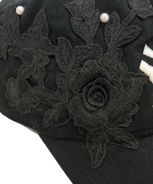 APACHE（アパッシュ）APACHE (アパッシュ) New Era (ニューエラ) APACHE×New Era/WLB LACE CUSTOM DAD CAP ブラックの古着・服飾アイテム