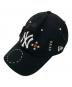 APACHE（アパッシュ）の古着「APACHE×New Era/WLB LACE CUSTOM DAD CAP」｜ブラック