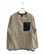 Patagoniaパタゴニア）の古着「フリーススウェット」｜アイボリー