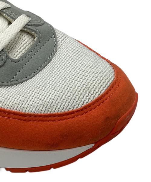 NIKE（ナイキ）NIKE (ナイキ) AIRMAX ホワイト×オレンジ サイズ:US10の古着・服飾アイテム