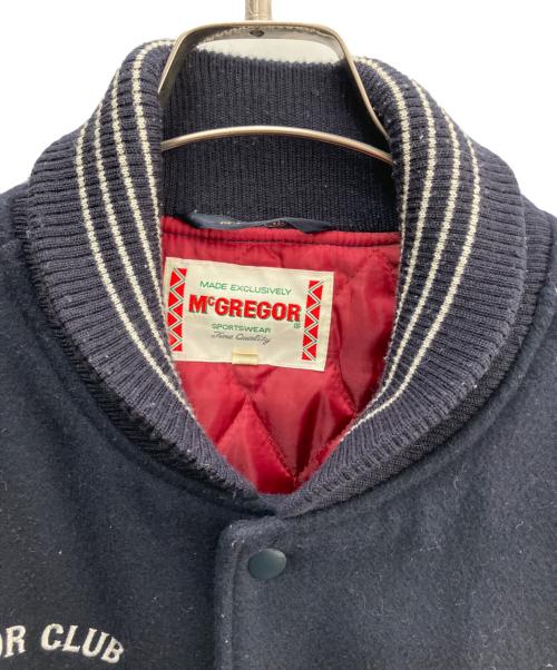 McGREGOR（マックレガー）McGREGOR (マックレガー) ヴィンテージスタジャン ネイビー サイズ:2Lの古着・服飾アイテム