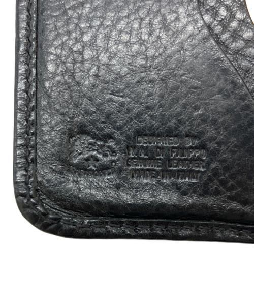 IL BISONTE（イル ビゾンテ）IL BISONTE (イル ビゾンテ) 2つ折り財布 ブラックの古着・服飾アイテム