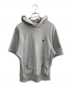 Champion REVERSE WEAVEチャンピオン リバース ウィーブ）の古着「プルオーバーパーカー」｜グレー