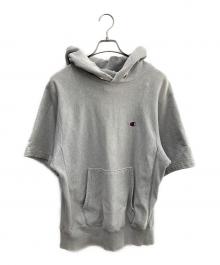 Champion REVERSE WEAVE（チャンピオン リバース ウィーブ）の古着「プルオーバーパーカー」｜グレー