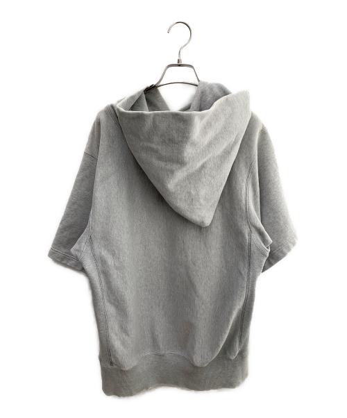 Champion REVERSE WEAVE（チャンピオン リバース ウィーブ）Champion REVERSE WEAVE (チャンピオン リバース ウィーブ) プルオーバーパーカー グレー サイズ:Ｍの古着・服飾アイテム