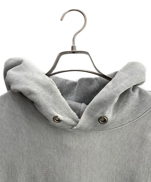 Champion REVERSE WEAVE（チャンピオン リバース ウィーブ）Champion REVERSE WEAVE (チャンピオン リバース ウィーブ) プルオーバーパーカー グレー サイズ:Ｍの古着・服飾アイテム