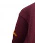 中古・古着 LASLEY KNITTING (ラズリーニッティング) 厚手カーディガン ボルドー サイズ:不明：10000円