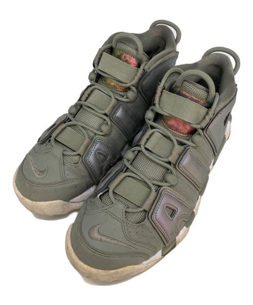 NIKE（ナイキ）NIKE (ナイキ) MORE UPTEMPO カーキ サイズ:28㎝の古着・服飾アイテム