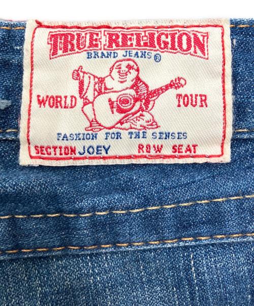 TRUE RELIGION（トゥルー レリジョン）TRUE RELIGION (トゥルー レリジョン) ダメージデニムフレアパンツ インディゴ サイズ:SIZE 25の古着・服飾アイテム