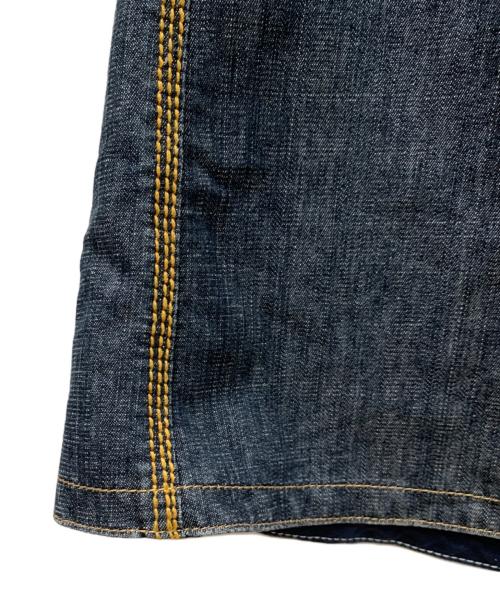 BURBERRY BLUE LABEL（バーバリー ブルー レーベル）BURBERRY BLUE LABEL (バーバリー ブルー レーベル) ホルターネックデニムワンピース インディゴ サイズ:38の古着・服飾アイテム