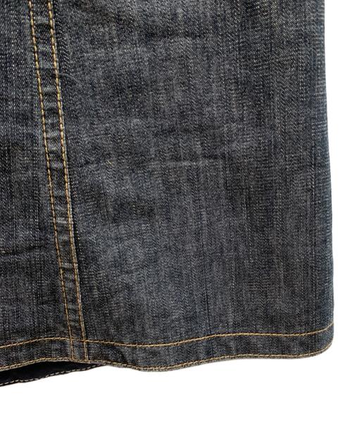 BURBERRY BLUE LABEL（バーバリー ブルー レーベル）BURBERRY BLUE LABEL (バーバリー ブルー レーベル) ホルターネックデニムワンピース インディゴ サイズ:38の古着・服飾アイテム