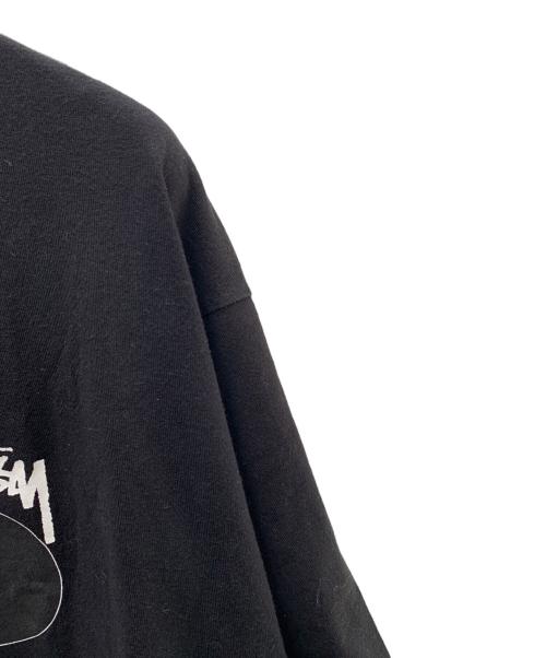 stussy（ステューシー）stussy (ステューシー) 半袖カットソー ブラック サイズ:Lの古着・服飾アイテム