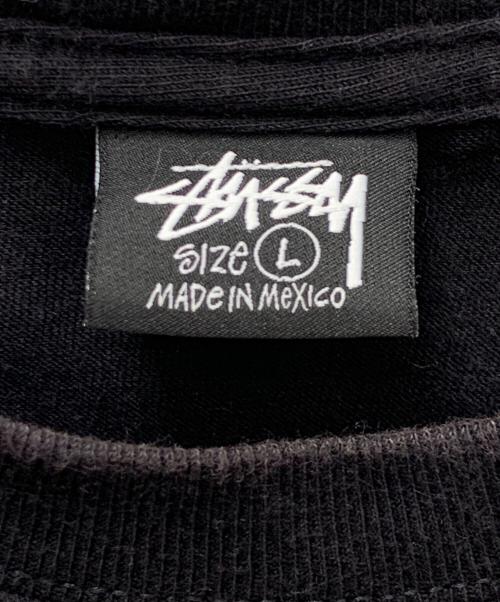 stussy（ステューシー）stussy (ステューシー) 半袖カットソー ブラック サイズ:Lの古着・服飾アイテム