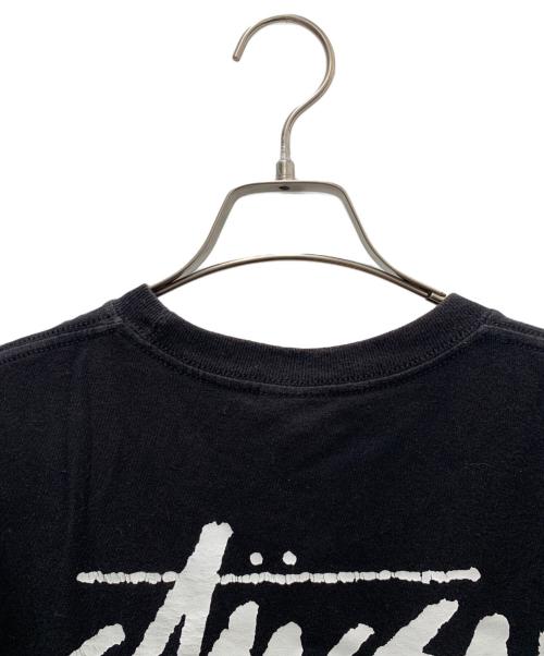 stussy（ステューシー）stussy (ステューシー) 半袖カットソー ブラック サイズ:Lの古着・服飾アイテム