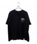 stussy（ステューシー）の古着「半袖カットソー」｜ブラック