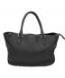 PELLE MORBIDA (ペッレモルビダ) トートバッグ ネイビー：25000円
