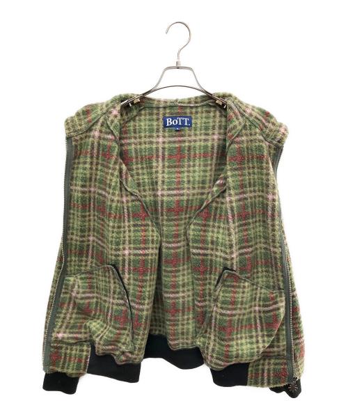 BoTT（ボット）BoTT (ボット) ボアジャケット グリーン サイズ:Ｍの古着・服飾アイテム