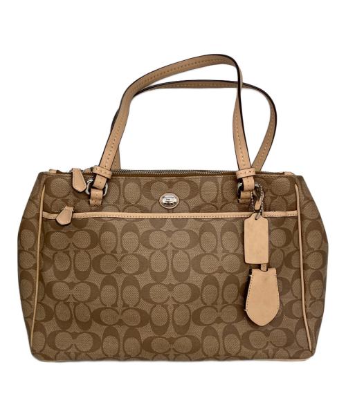 COACH（コーチ）COACH (コーチ) ショルダーバッグ ブラウンの古着・服飾アイテム