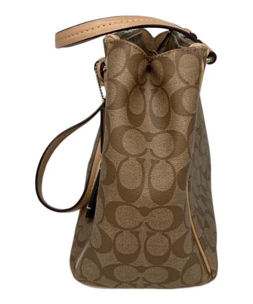 COACH（コーチ）COACH (コーチ) ショルダーバッグ ブラウンの古着・服飾アイテム
