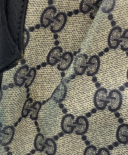 GUCCI（グッチ）GUCCI (グッチ) ショルダーバッグ ネイビー×グレーの古着・服飾アイテム