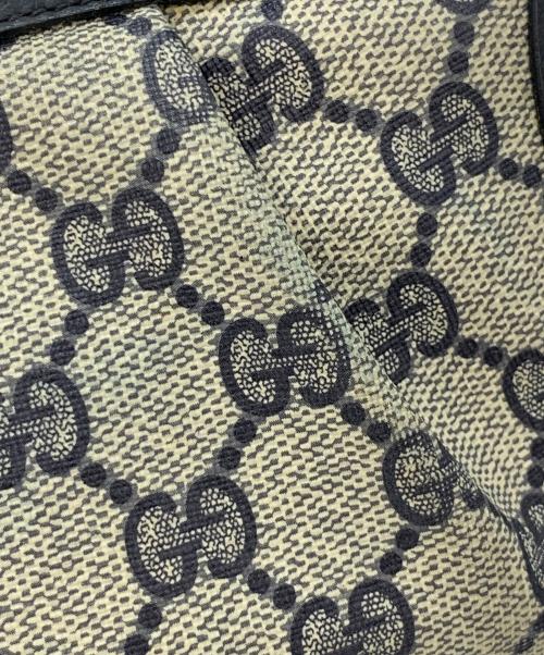 GUCCI（グッチ）GUCCI (グッチ) ショルダーバッグ ネイビー×グレーの古着・服飾アイテム