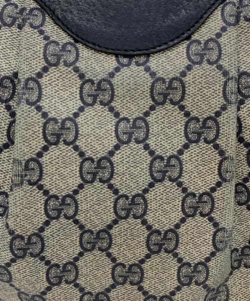 GUCCI（グッチ）GUCCI (グッチ) ショルダーバッグ ネイビー×グレーの古着・服飾アイテム