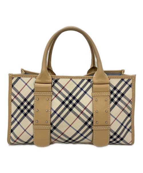 BURBERRY LONDON（バーバリーロンドン）BURBERRY LONDON (バーバリーロンドン) ハンドバッグ ベージュの古着・服飾アイテム