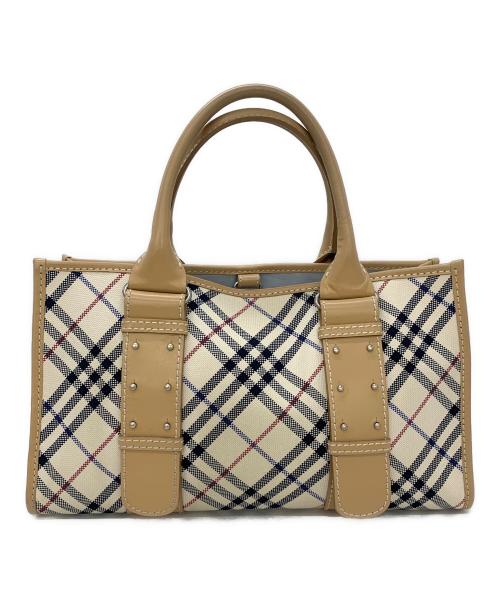 BURBERRY LONDON（バーバリーロンドン）BURBERRY LONDON (バーバリーロンドン) ハンドバッグ ベージュの古着・服飾アイテム