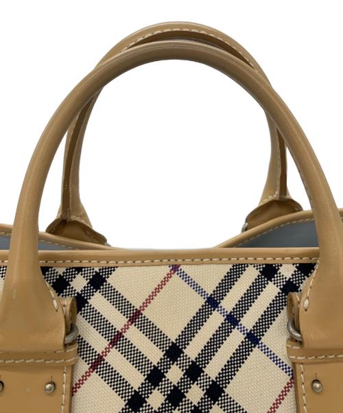 BURBERRY LONDON（バーバリーロンドン）BURBERRY LONDON (バーバリーロンドン) ハンドバッグ ベージュの古着・服飾アイテム