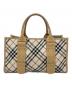 BURBERRY LONDON（バーバリーロンドン）の古着「ハンドバッグ」｜ベージュ