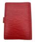 LOUIS VUITTON (ルイ ヴィトン) 手帳カバー レッド：5000円