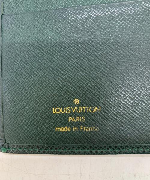 LOUIS VUITTON（ルイ ヴィトン）LOUIS VUITTON (ルイ ヴィトン) 2つ折り財布 グリーンの古着・服飾アイテム