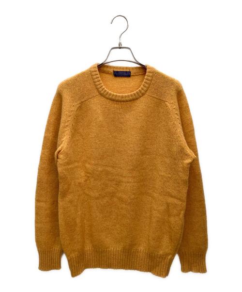 LAND'S END（ランズエンド）LAND'S END (ランズエンド) 薄手ニット イエロー サイズ:不明の古着・服飾アイテム